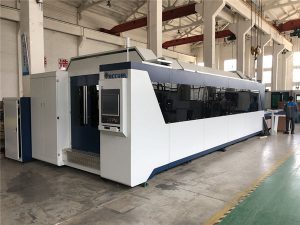 propesyonal nga cnc fiber laser cutting machine 1000w 1500w nga adunay exchange table