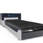 plate / tube metal fiber laser cutting machine 1000 watt usa nga pagputol sa laser laser