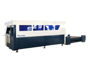 single platform cnc fiber laser cutting machine, metal sheet cutter