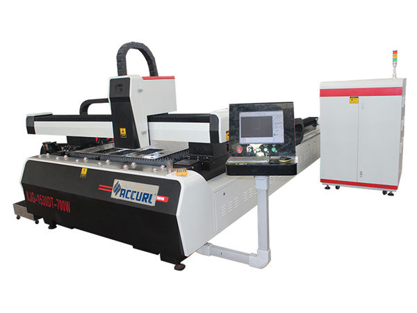 alloy steel plate cnc fiber laser cutting machine doble nga pagmaneho sa taas nga pagkaayo