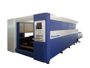 380v / 50hz laser steel cutting machine, smart fiber optic laser cutter