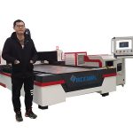 linear guide drive cnc laser pipe cutting machine alang sa tumbaga / titanium