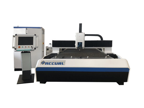round pipe metal fiber laser cutting machine nga adunay water cooling system