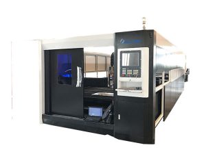 3000w fiber cnc laser metal cutting machine gantry doble nga istruktura sa pagmaneho