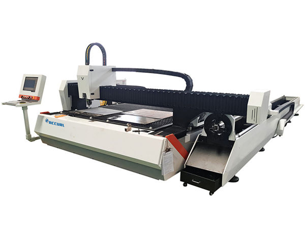 tube metal fiber laser cutting machine 1500w adjustable nga tulin sa awtomatikong pagpakaon